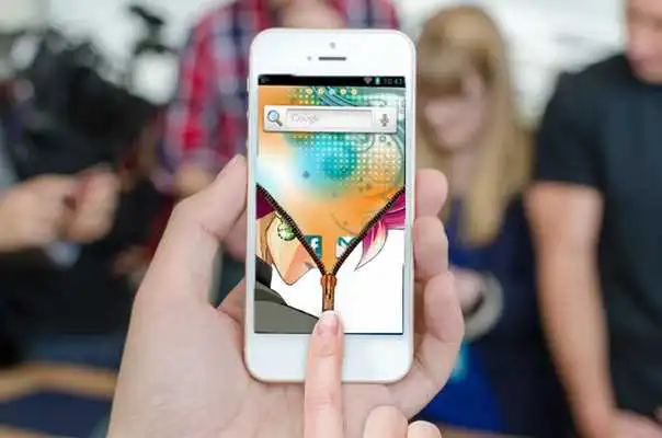 Play Rose SSJ Goku Zip Screen Lock