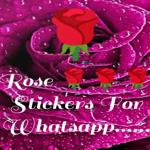Play Roses Stickers For WhatsApps APK
