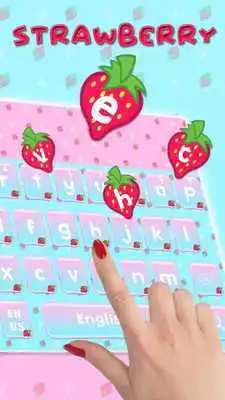 Play Rose Strawberry Keyboard Theme