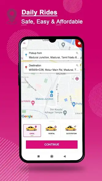 Play Rose Taxi - Local  Outstation as an online game Rose Taxi - Local  Outstation with UptoPlay