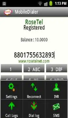 Play rosetel mobile dialer Play rosetel mobile dialer
