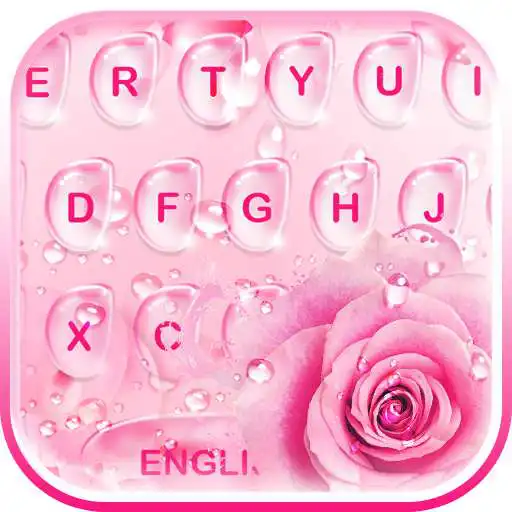 Play Rose Water Drops Keyboard Theme APK Play Rose Water Drops Keyboard Theme APK