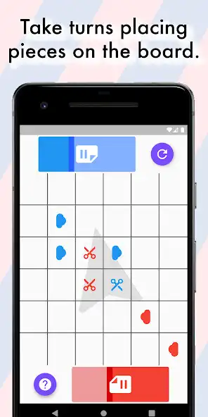 Play Roshambomoku as an online game Roshambomoku with UptoPlay