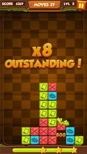 Play Ro-Sham-Bo: The Block Puzzle as an online game Ro-Sham-Bo: The Block Puzzle with UptoPlay