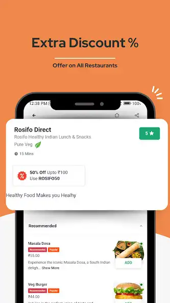 Play Rosifo-FavStreet Food Delivery as an online game Rosifo-FavStreet Food Delivery with UptoPlay