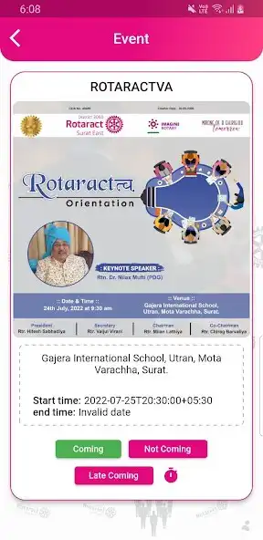 Play Rotaract Surat East as an online game Rotaract Surat East with UptoPlay