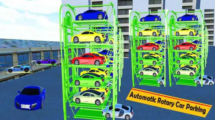 Play Rotary Car Parking Game