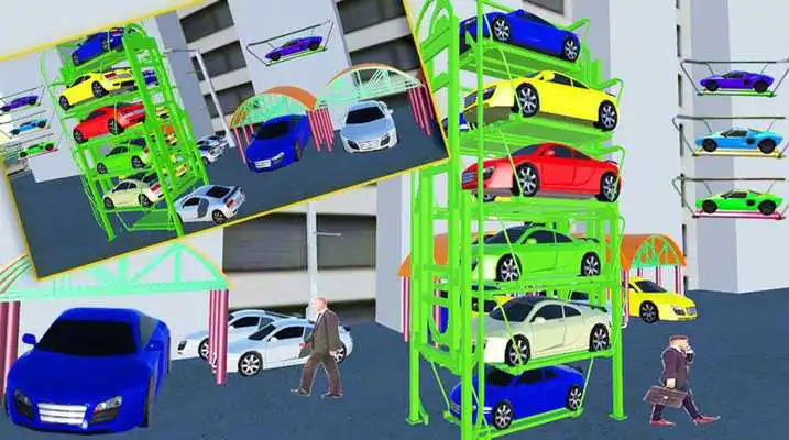 Play Rotary Car Parking Game