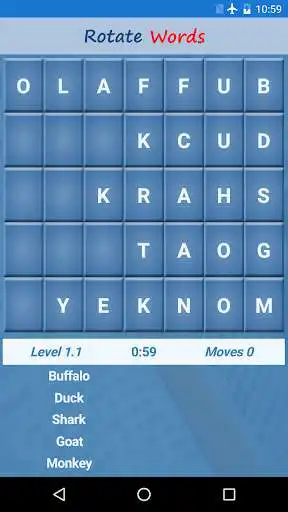 Play Rotate Words  and enjoy Rotate Words with UptoPlay