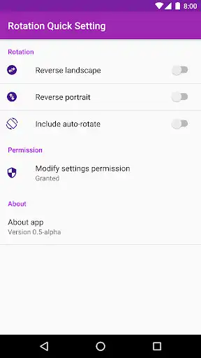 Play Rotation Quick Setting  and enjoy Rotation Quick Setting with UptoPlay