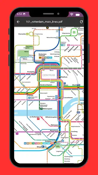Play Rotterdam Metro  Tram Map as an online game Rotterdam Metro  Tram Map with UptoPlay