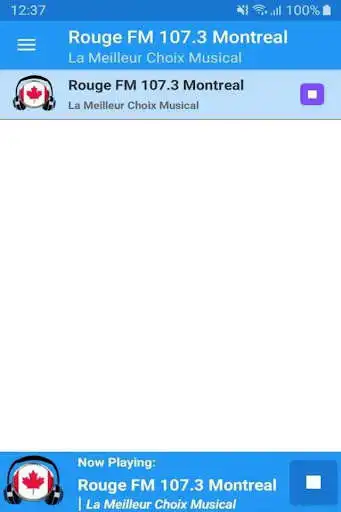 Play Rouge FM 107.3 Montreal Radio App Canada CA Free  and enjoy Rouge FM 107.3 Montreal Radio App Canada CA Free with UptoPlay