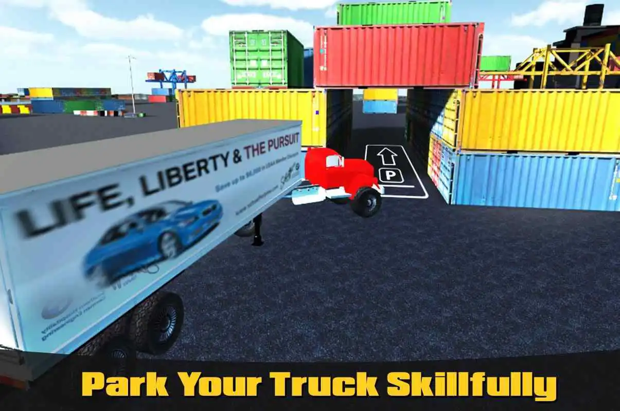 Play Rough Truck Parking Simulator