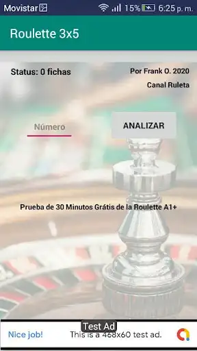 Play Roulette 3x5 as an online game Roulette 3x5 with UptoPlay