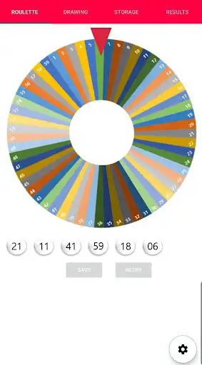 Play Roulette Lotto 6/59- make Number by your fingers as an online game Roulette Lotto 6/59- make Number by your fingers with UptoPlay