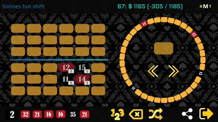 Play Roulette Mega Tracker as an online game Roulette Mega Tracker with UptoPlay