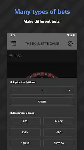 Play Roulette Simulator as an online game Roulette Simulator with UptoPlay