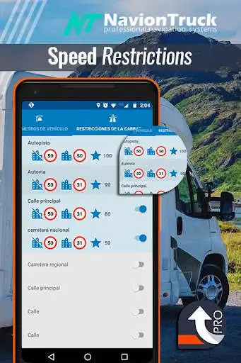 Play APK Roulotte/RV GPS Navigation  and enjoy Roulotte/RV GPS Navigation with UptoPlay es.navrut.camper