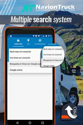 Play APK Roulotte/RV GPS Navigation  and enjoy Roulotte/RV GPS Navigation with UptoPlay es.navrut.camper