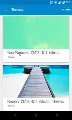 Play Round CM12/CM13 Glass Theme