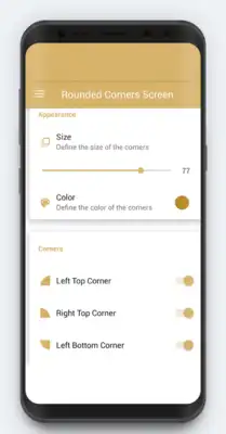 Play rounded corners