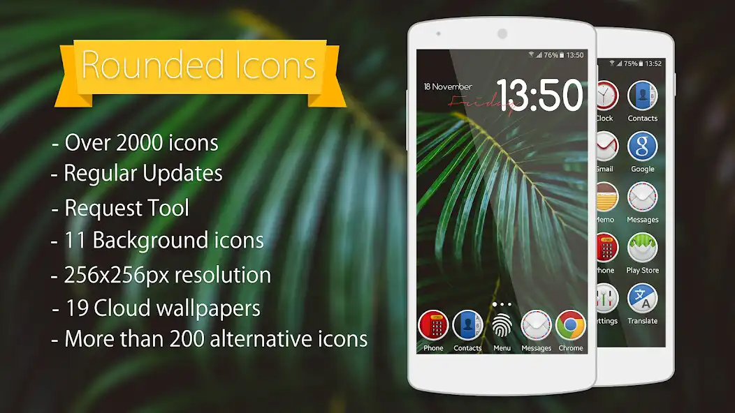 Play Rounded Icon Pack  and enjoy Rounded Icon Pack with UptoPlay