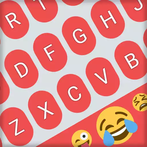 Free play online Round Emoji Keyboard Colorful Keyboard Themes APK