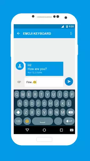 Play Round Emoji Keyboard Colorful Keyboard Themes
