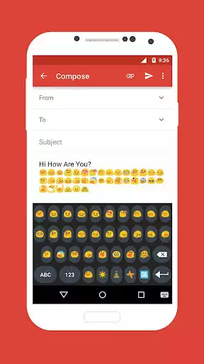 Play Round Emoji Keyboard Colorful Keyboard Themes