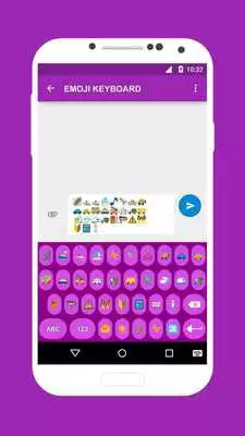 Play Round Emoji Keyboard Colorful Keyboard Themes