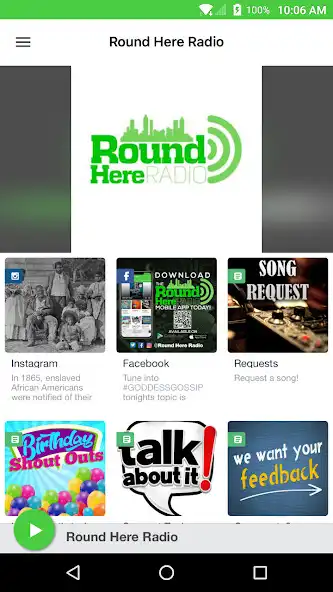 Play Round Here Radio  and enjoy Round Here Radio with UptoPlay