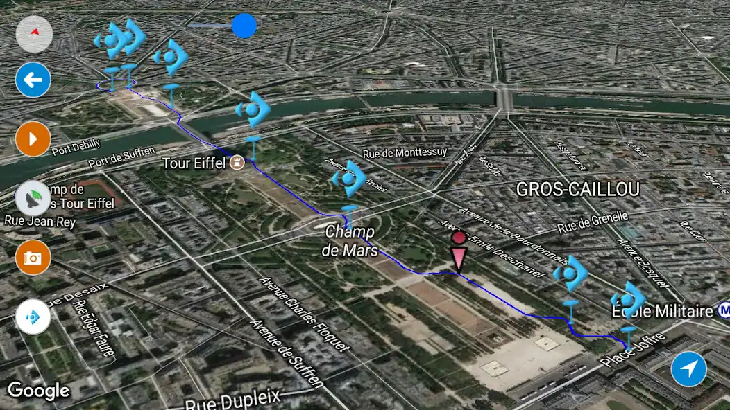 Play Route Planner - MapWalker as an online game Route Planner - MapWalker with UptoPlay