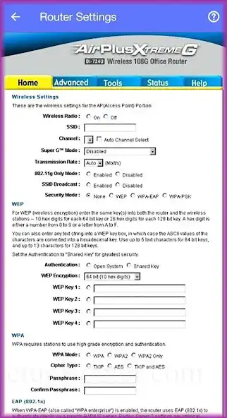 Play Router Admin Setup: Setup Page as an online game Router Admin Setup: Setup Page with UptoPlay