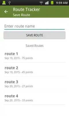 Play Route Tracker
