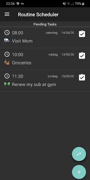 Play Routine Scheduler - Manage your daily tasks  and enjoy Routine Scheduler - Manage your daily tasks with UptoPlay