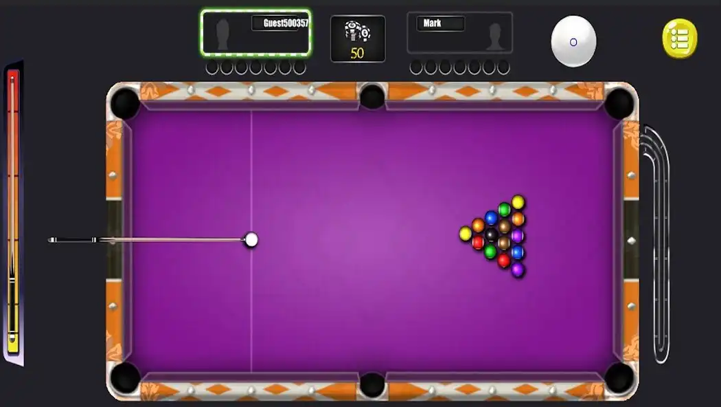 Play Royal Billiard as an online game Royal Billiard with UptoPlay