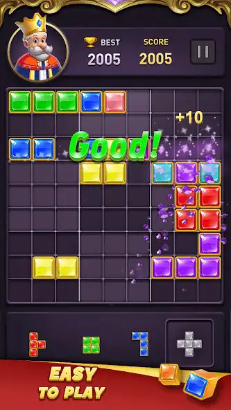Play Royalblockpuzzle99 as an online game Royalblockpuzzle99 with UptoPlay