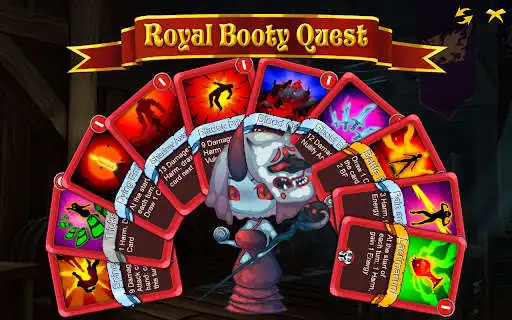 Play Royal Booty Quest: Card Roguelike  and enjoy Royal Booty Quest: Card Roguelike with UptoPlay