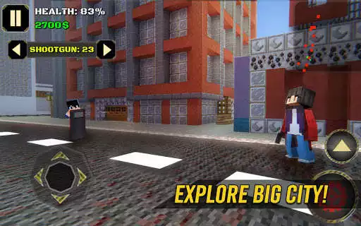 Play Royale Battle Craft City 3D as an online game Royale Battle Craft City 3D with UptoPlay