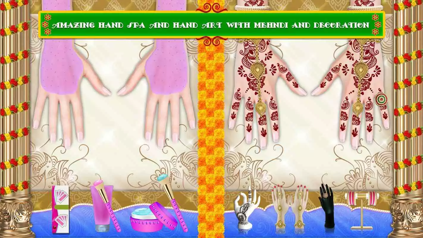 Play Royal Indian Girl Fashion Salon For Wedding
