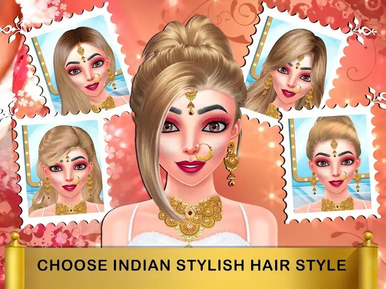 Play Royal Indian Princess Beauty Salon For Wedding as an online game Royal Indian Princess Beauty Salon For Wedding with UptoPlay