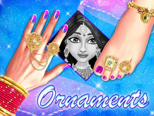 Play Royal Indian Wedding Fashion Salon as an online game Royal Indian Wedding Fashion Salon with UptoPlay