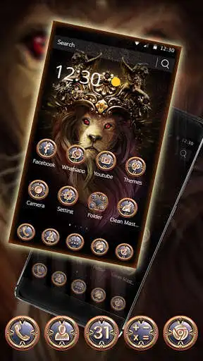 Play Royal King Fire Lion Theme