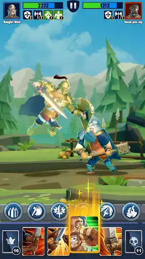 Play Royal Knight - RNG Battle as an online game Royal Knight - RNG Battle with UptoPlay