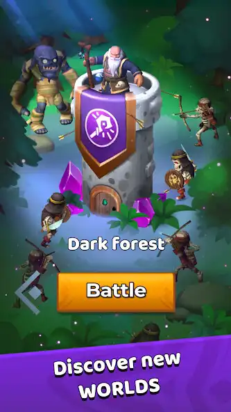 Play Royal Mage Idle Tower Defence as an online game Royal Mage Idle Tower Defence with UptoPlay
