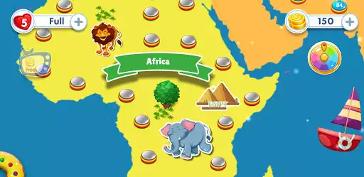 Play Royal Match: Around the World as an online game Royal Match: Around the World with UptoPlay