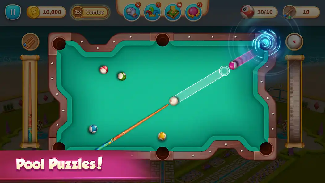 Play Royal Pool: 8 Ball  Billiards as an online game Royal Pool: 8 Ball  Billiards with UptoPlay