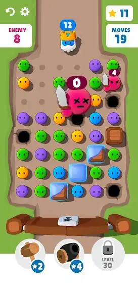 Play Royal Pop - Save the king! as an online game Royal Pop - Save the king! with UptoPlay