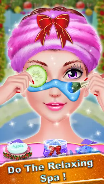Play Royal Princess Makeover Salon For Christmas as an online game Royal Princess Makeover Salon For Christmas with UptoPlay