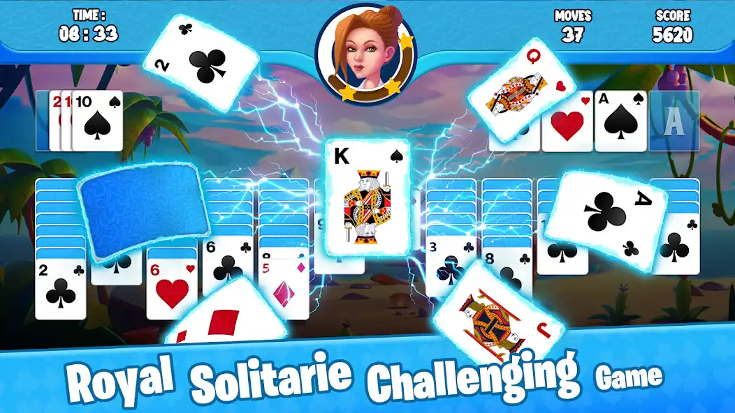 Play Royal Solitaire Card Game  and enjoy Royal Solitaire Card Game with UptoPlay